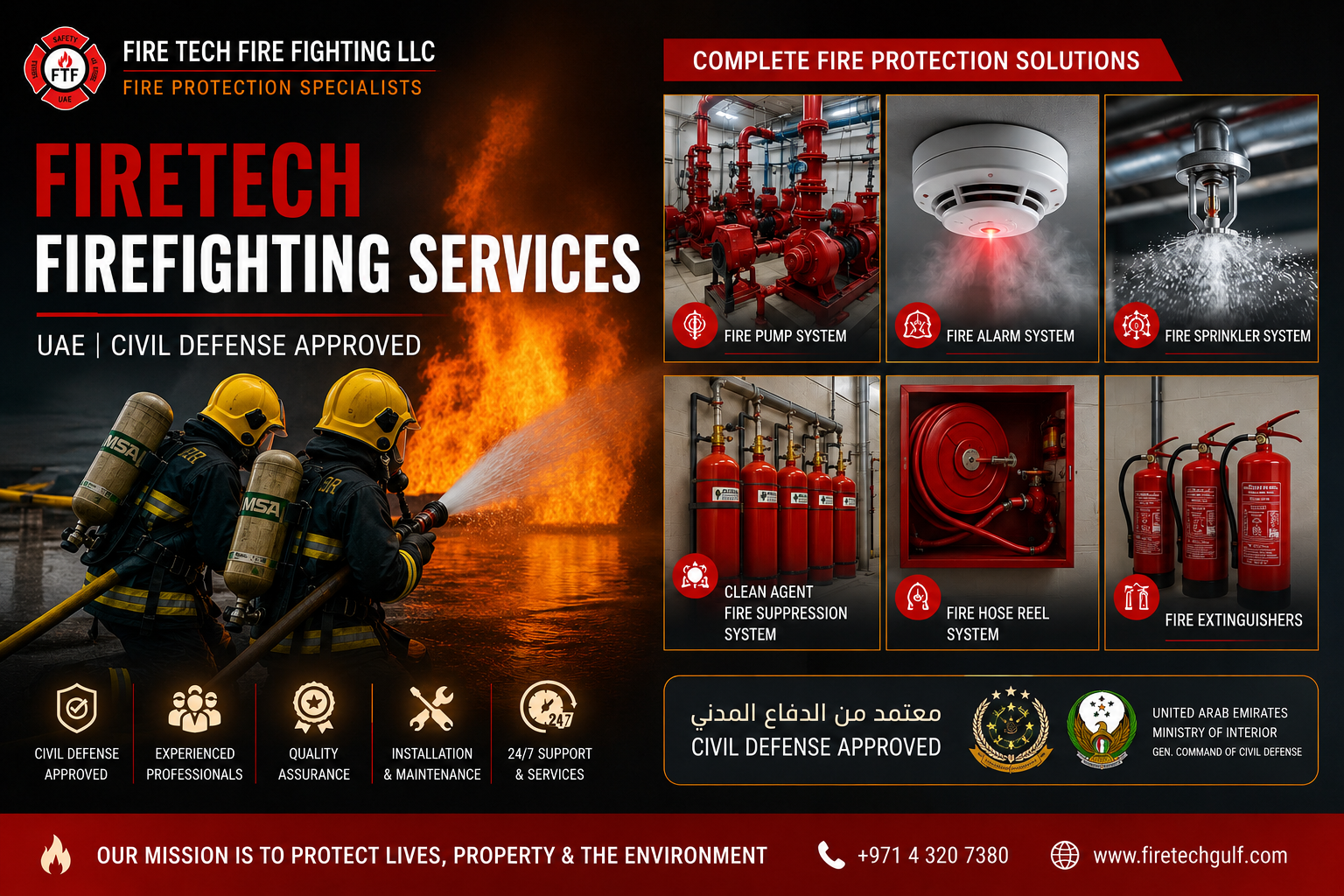 civil defence, into page